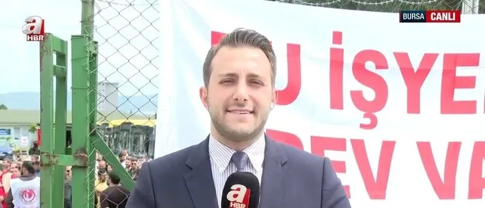 A Haber muhabiri Yusuf Gül (ahaber.com.tr)