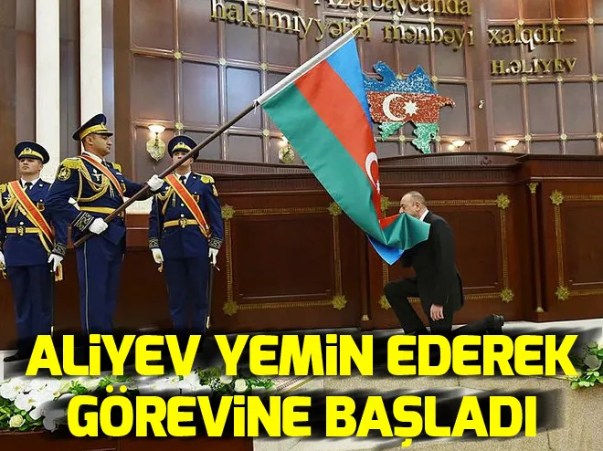 Cumhurbaşkanı Erdoğan, İlham Aliyev'i resmi törenle karşıladı - 4