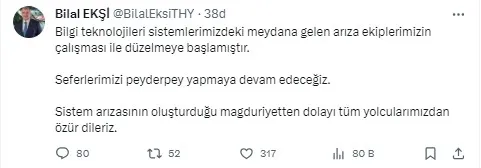 thyden-biletleme-ve-rezervasyon-islemlerinde-aksakliklara-yonelik-aciklama-1900-2200-saatleri-arasinda-istanbu-1698862714886.jpg THY'de biletleme nedeniyle yaşanan aksaklık sonrası İstanbul uçuşları yeniden başladı - 5