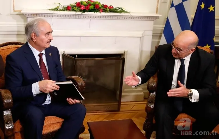 Hafter, Yunanistan Başbakanı ve Dışişleri Bakanı ile görüştü 2