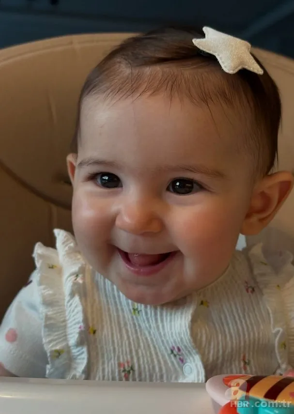 Yıldız Çağrı Atiksoy ile Berk Oktay'ın kızı Mira Milena annesinin kopyasıymış! 11