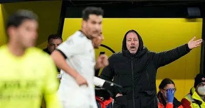 Sergen Yalçın Borussia Dortmund maçı sonrası konuştu: Kötü gidişatın sorumlusu benim