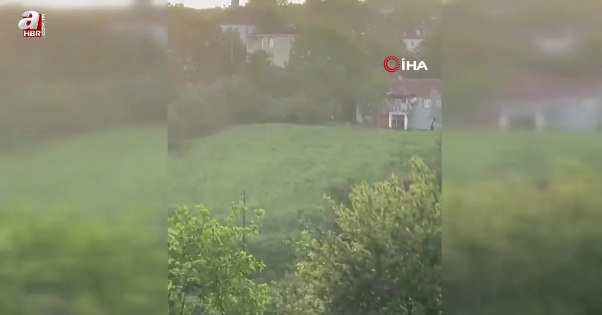 Kırklareli'nde Mayıs ayında kar yağdı