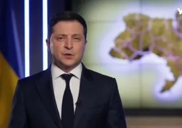 Ukrayna Devlet Başkanı Vladimir Zelenskiy: "Ukrayna'nın sınırları olduğu şekilde kalacak"