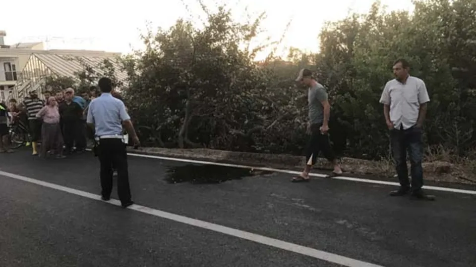 Gelin ve damada kaza şoku!
