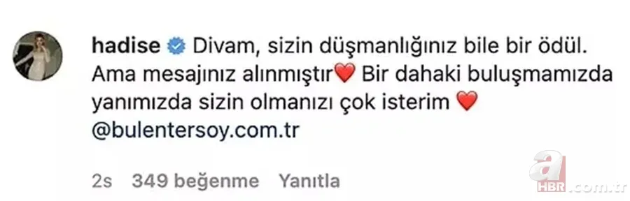Bülent Ersoy’dan menajerine Hadise tepkisi! "Düşman ilan ederim" 6