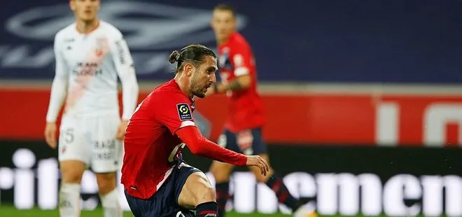 Lille Yusuf Yazıcı’nın 2 gol attığı maçta Lorient’i 4-0 yendi