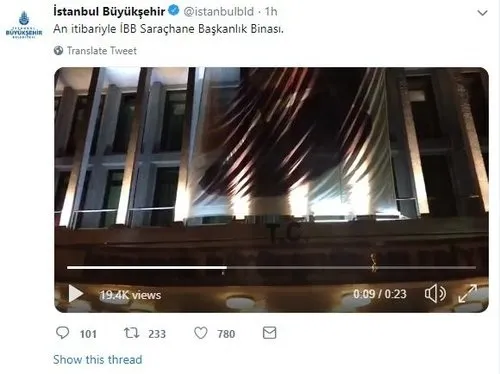 İBB açıkladı: T.C. İstanbul Büyükşehir Belediyesi yazısı yerinde durmaktadır - 4