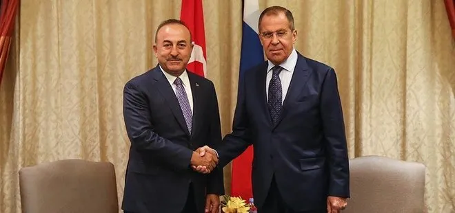 Son dakika: Dışişleri Bakanı Mevlüt Çavuşoğlu Rus mevkidaşı Sergey Lavrov ile görüştü