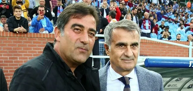 Ünal Karaman, Şenol Güneş’i yakaladı