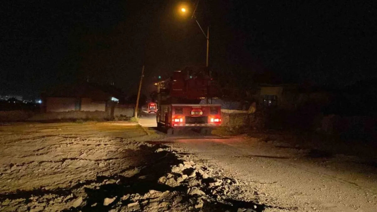 Metruk evdeki yangını 13 katlı bina olarak ihbar ettiler