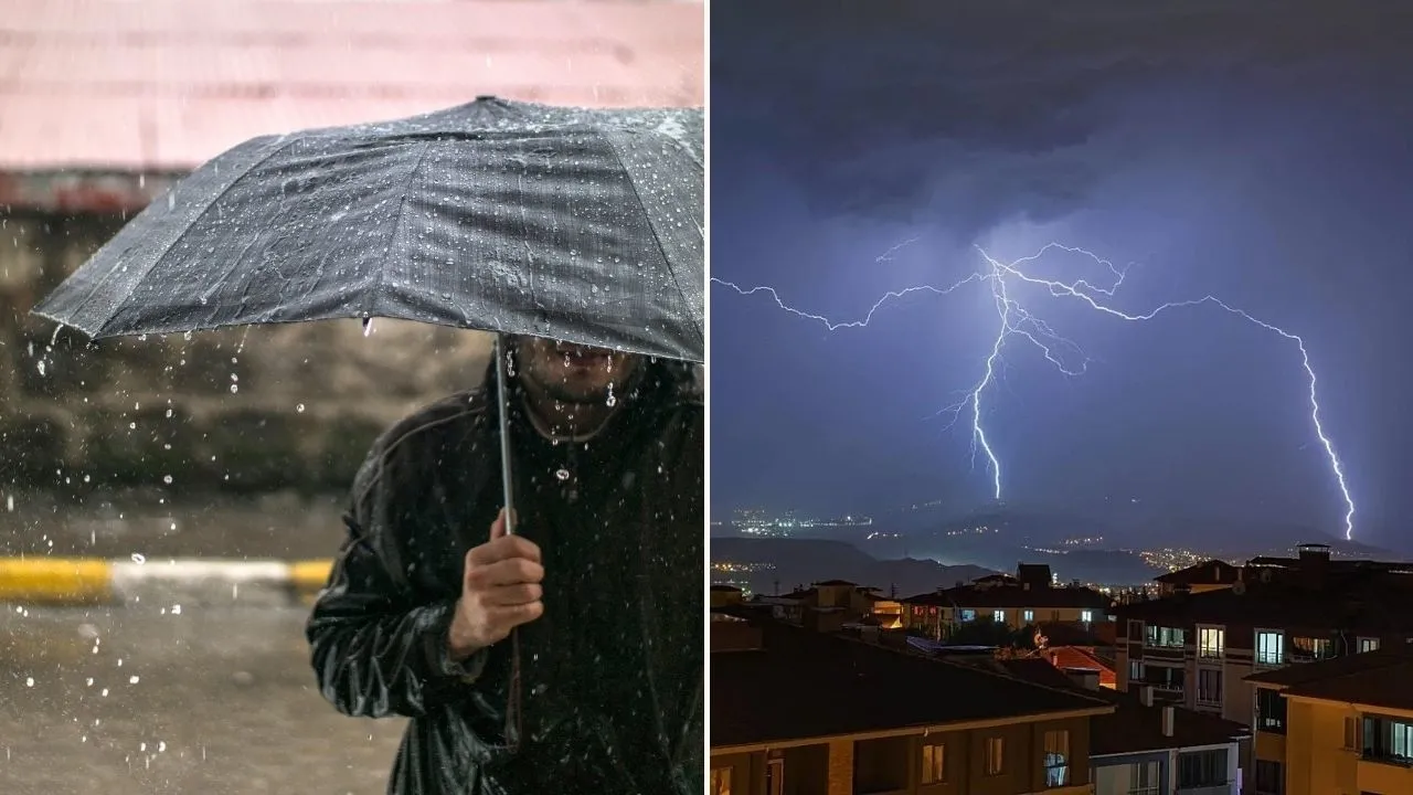 İstanbul dahil 34 kente sarı uyarı! Balkanlardan geldi: Sağanak, çöl tozu, fırtına...