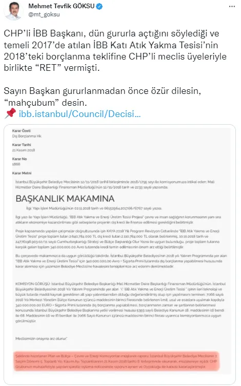 İBB “RET” oyu verdiği tesisin açılışını yaptı | Tevfik Göksu: Ekrem İmamoğlu özür dilesin! - 5