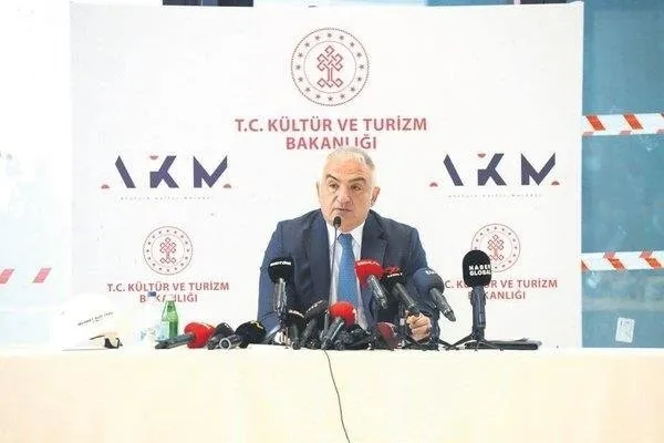 Taksim’de inşa edilen Atatürk Kültür Merkezi kapılarını açmak için gün sayıyor! Logosu hazır - 1