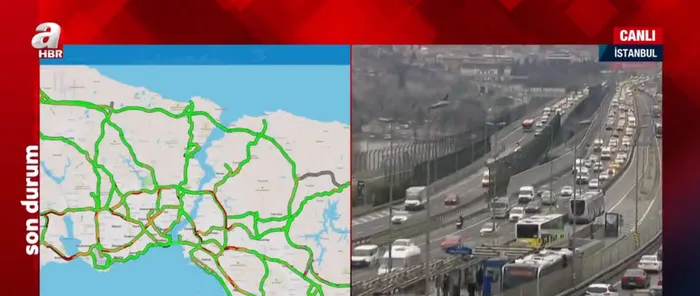 Son dakika: Bugün hava nasıl olacak? İstanbul'da trafik yoğunluğu nasıl? Canlı yayında aktardı - 3
