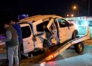 Eyüpsultanda iki araç çarpıştı: 4 yaralı