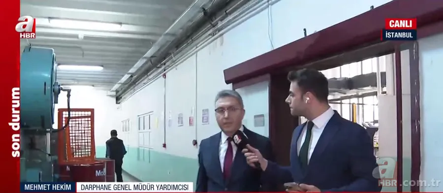 Çeyrek altına yoğun talep! A HABER altınların basıldığı DARPHANE'de: Üretimde artış var 15