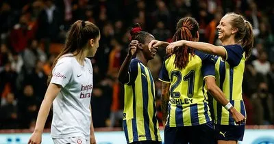 Galatasaray: 0 - Fenerbahçe: 7 MAÇ SONUCU | Kadın futbolda tarihi fark