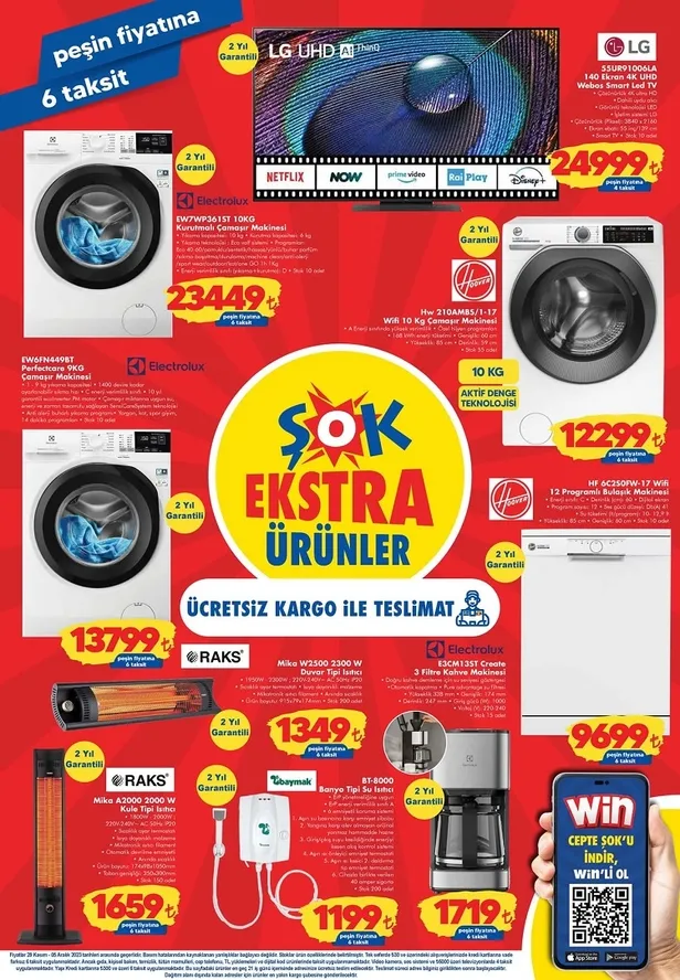 ŞOK 4 Aralık aktüel ürünler kataloğu! ŞOK’ta Ankastre set, tost makinesi, Airfryer, battaniye, Blender, Isıtıcı ve daha fazlası ucuza satışta