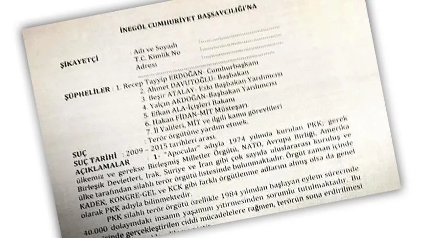 Hakim Mehmet Sel'in odasından darbe sonrası kullanılacak dilekçe çıktı - 1