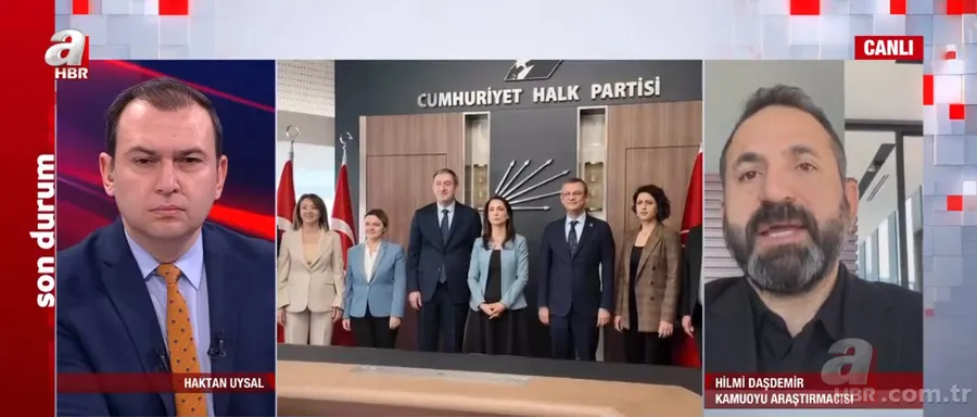 İstanbul’da kim önde? Anketler ne diyor? Murat Kurum’un oy oranı ne kadar? Hilmi Daşdemir A Haber’de oranları açıkladı 4