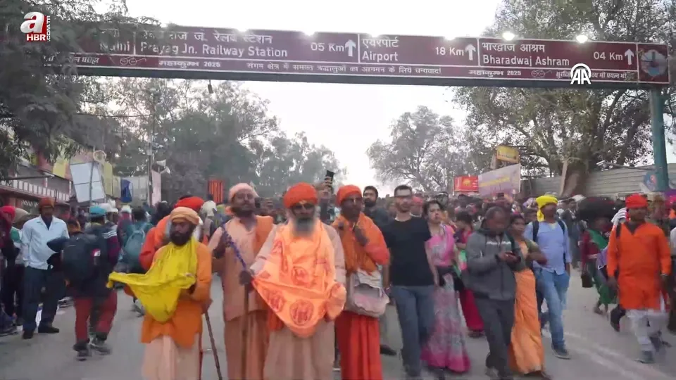 Hindistan’da Maha Kumbh Mela Festivali