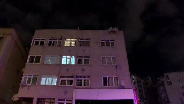 Şişli’de doğalgaz kaçağı apartman sakinlerini ayağa kaldırdı - 1