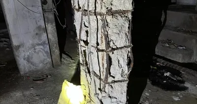 Bakırköy'de esnafı tedirgin eden manzara: Demirler eğrilmiş beton dökülüyor