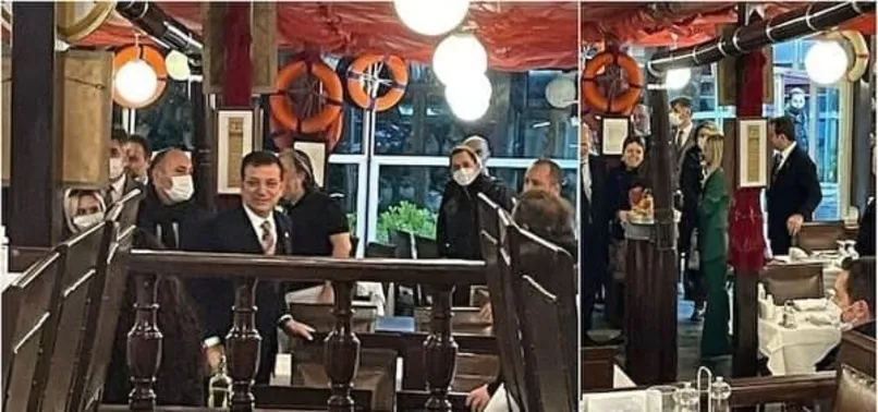 Köşeye sıkışan Ekrem İmamoğlu balıkçı restoranına gittiğini itiraf etti! İstanbul'da kar rezaleti yaşanırken lüks restoranda keyif