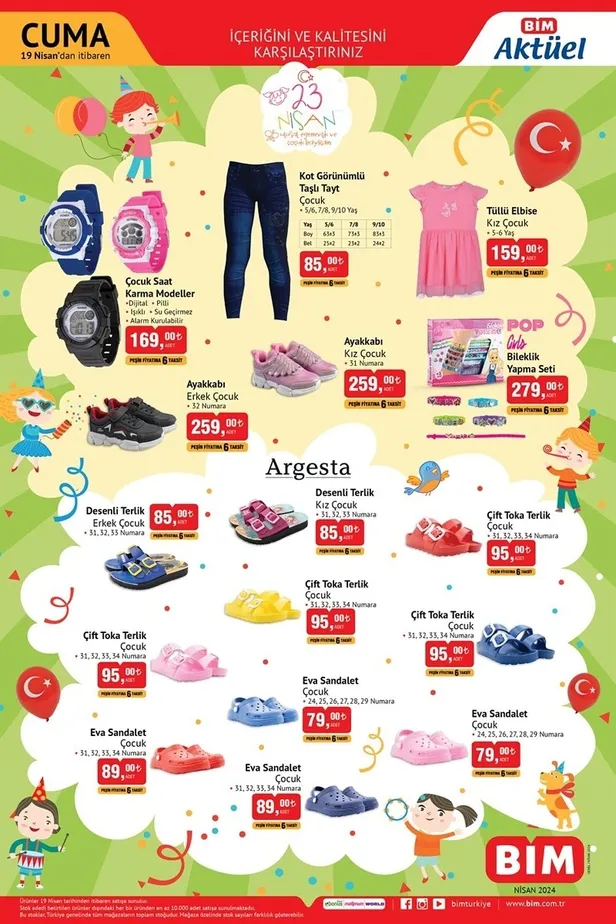 23 Nisan BİM aktüel kataloğu: BİM’e Elektrikli Bisiklet, Mini Buz Dolabı, Drone, Terlik Çeşitleri ucuza geliyor