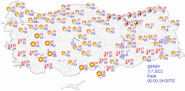 Ankara Valiliği ve Meteoroloji'den sel uyarısı! O illere gök gürültülü sağanak gelecek | İşte 5 günlük hava durumu - 16