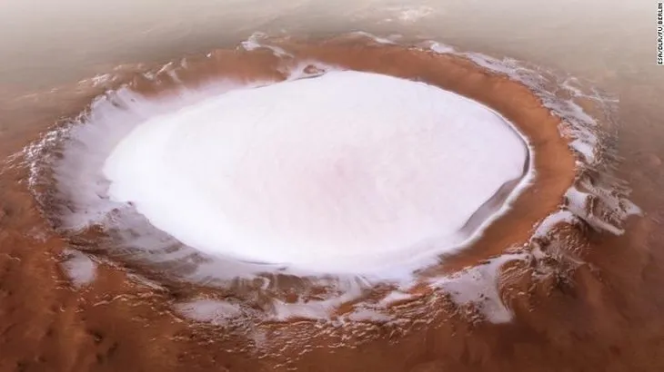 NASA Mars’taki yeni keşfini duyurdu! Dehşete düşüren fotoğraflar