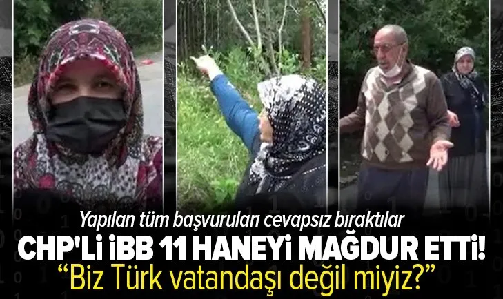 Yapılan tüm başvuruları cevapsız bıraktılar! CHP’li İBB 11 haneye doğalgaz vermedi! Vatandaş isyan etti: Biz Türk vatandaşı değil miyiz?