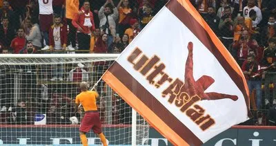 Bayrağı kaptı Galatasaray tribünlerine koştu! Gaziantep maçı sonrası Marcao taraftarlara 3'lü çektirdi