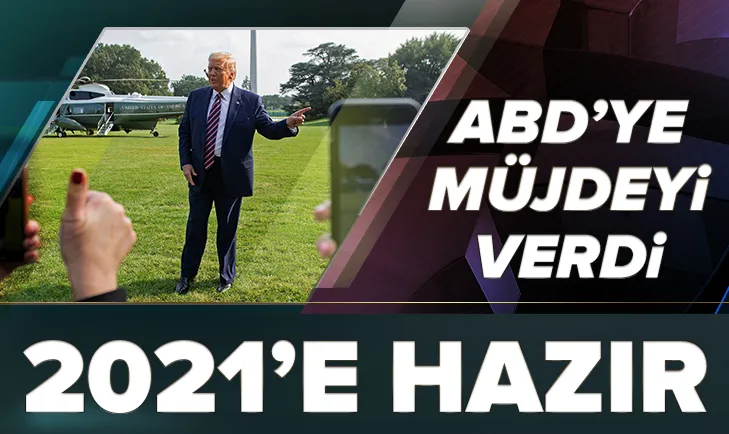 ABD Başkanı Donald Trumptan ABD vatandaşlarına müjde: Koronavirüs aşısı 2021e hazır