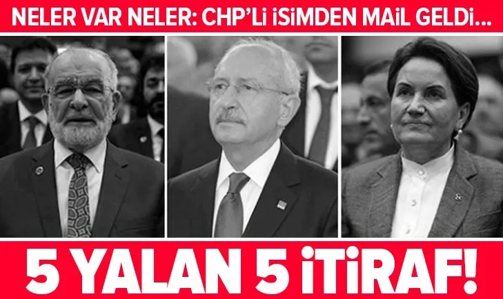 CHP, İYİ Parti, Saadet Partisi ve HDPKK’nın Anayasa yalanı gün yüzüne serildi