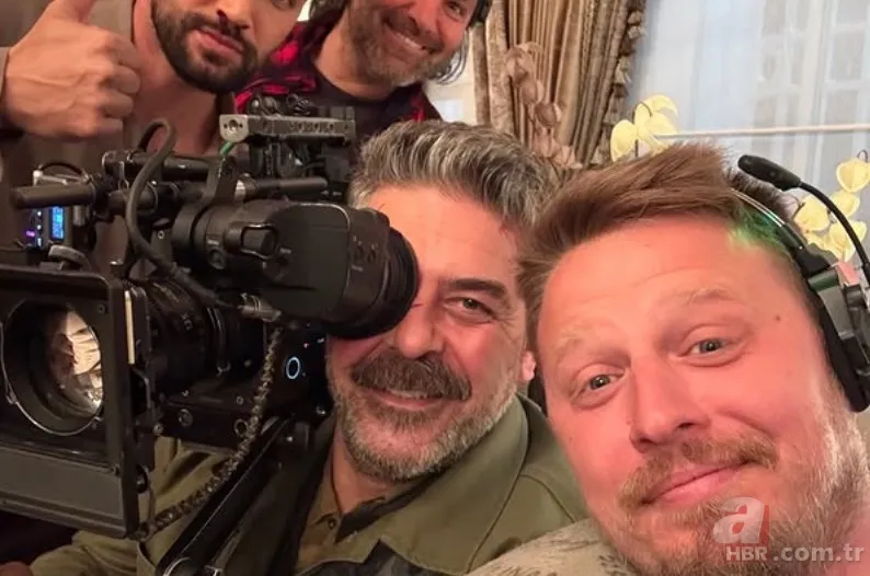 A.B.İ. setinden sürpriz kare! Sinan ve Mahinur ilk kez birlikte poz verdi 5