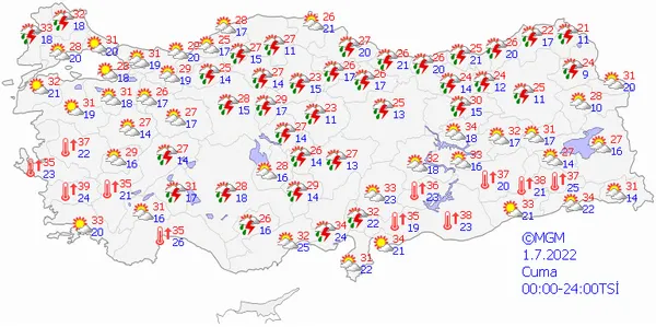 Meteoroloji ve AFAD'dan İstanbul'a uyarı! Yağmur yağacak iller açıklandı | İşte 5 günlük hava durumu - 11
