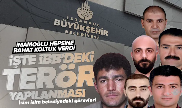 İşte İBBdeki terör yapılanması!