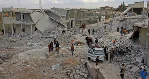 Hastaneler bile hedef oldu