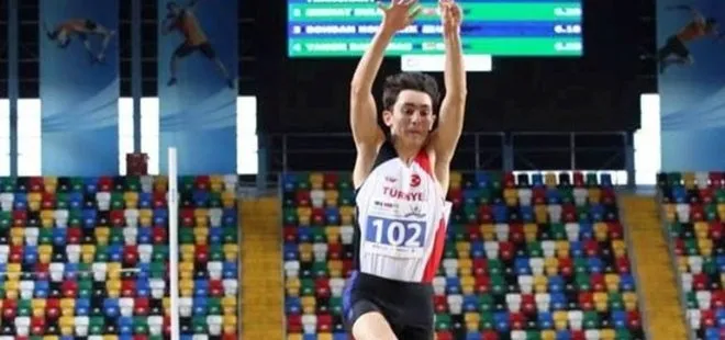 Milli atlet Batuhan Çakır’dan Türkiye rekoru