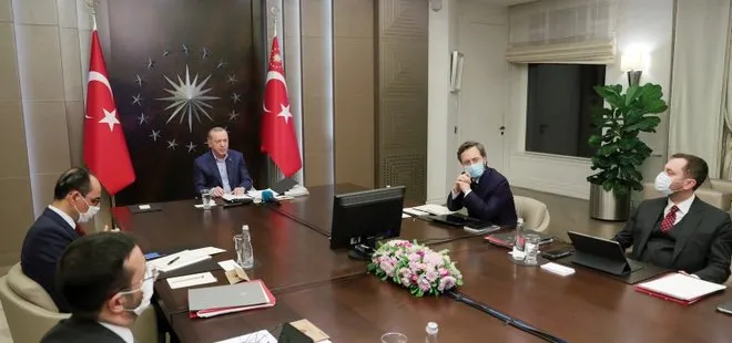 Başkan Erdoğan’dan AK Parti İstanbul İl Teşkilatıyla video konferans