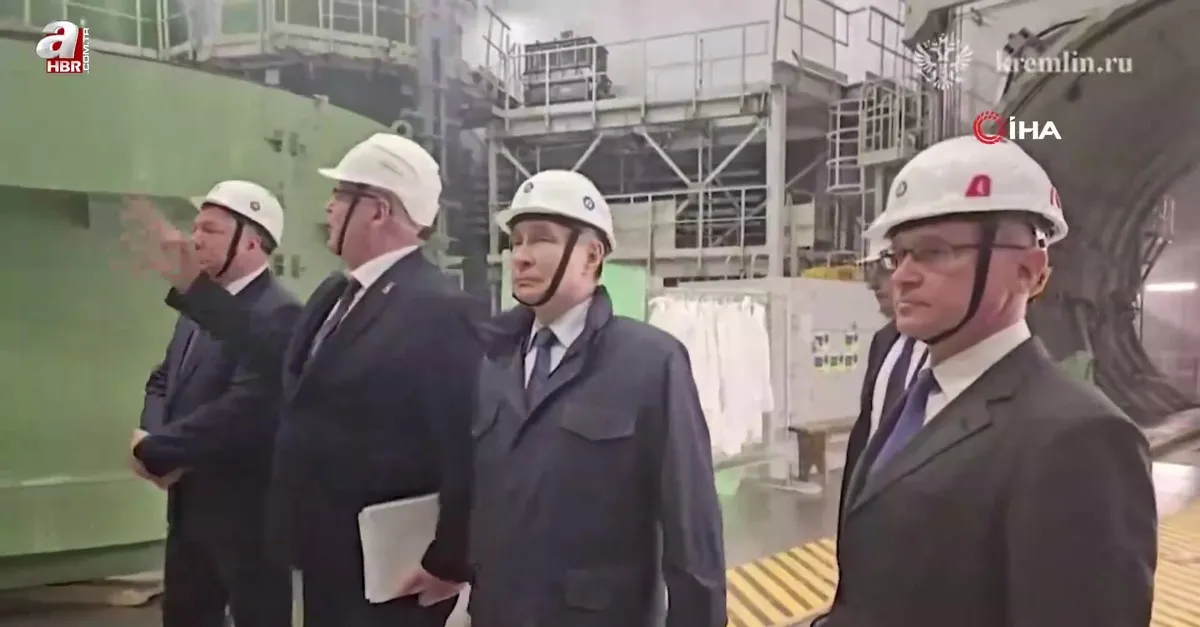 Putin Kursk'u ziyaret etti