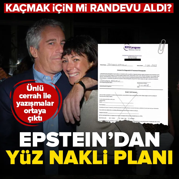 Epstein hakkında bomba iddia