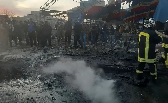 Azez'de bombalı saldırı: 5 sivil hayatını kaybetti - 1