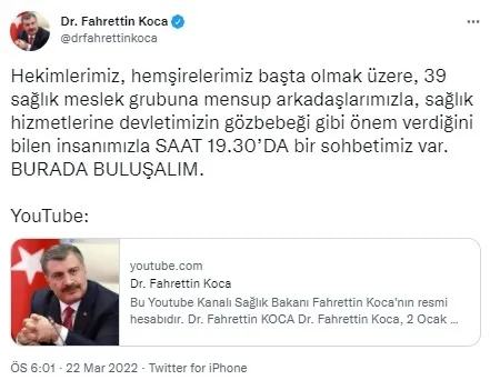 Sağlık Bakanı Fahrettin Koca’dan canlı yayında son dakika açıklamaları