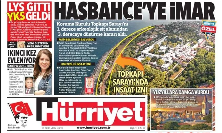 Hürriyet'in 'Hasbahçe'ye imar' haberine yalanlama - 1