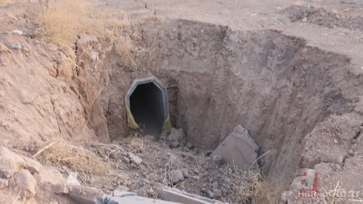 YPG’nin bomba tuzaklı tünelleri kapatılıyor!