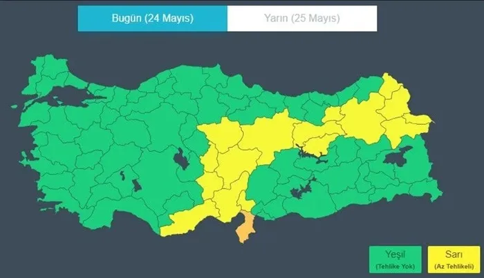 saganak-yagis-1716530639975.jpg Sağanak yağış sürecek! 16 il için alarm verildi! İstanbul Ankara İzmir hava durumu... - 4