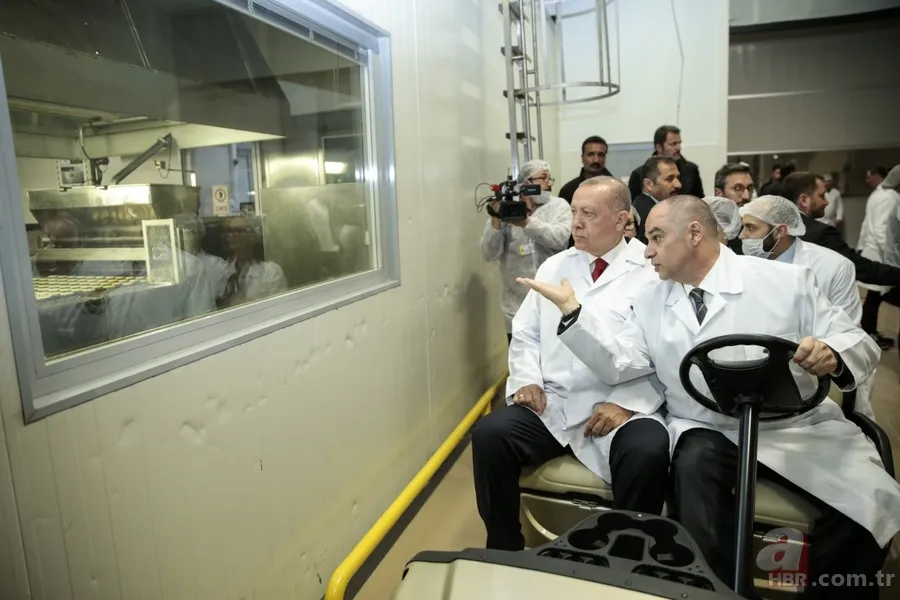 Başkan Erdoğan, Eskişehir'de, ETİ Fabrikası'nı ziyaret etti 9